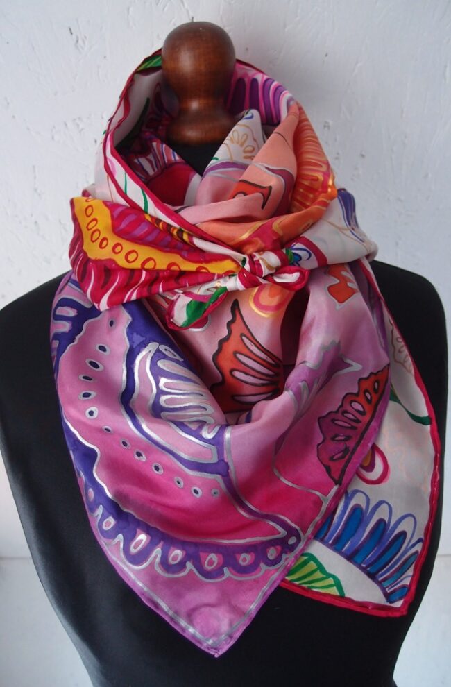 Zīda šalle No.S22 - Image 7