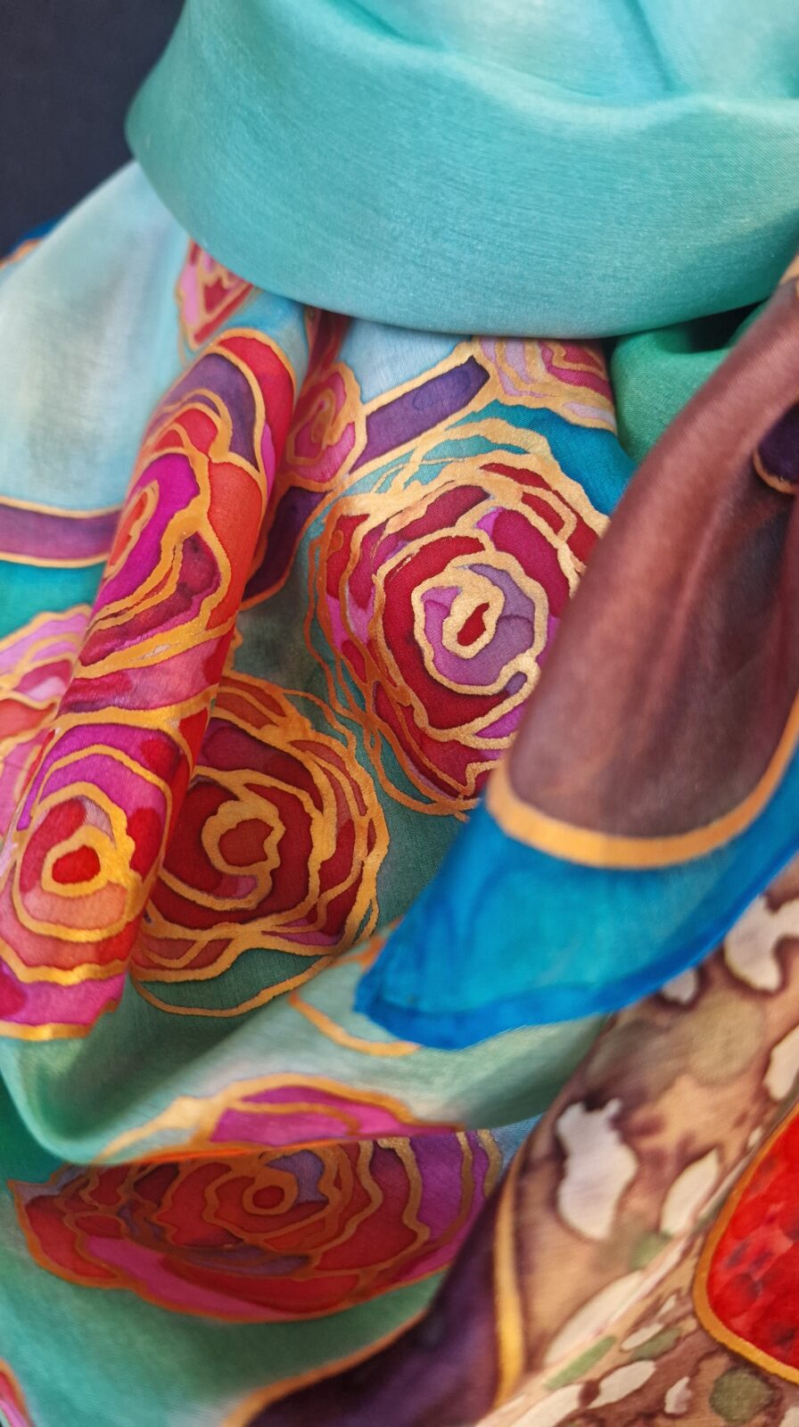 Zīda šalle No.S08 - Image 7