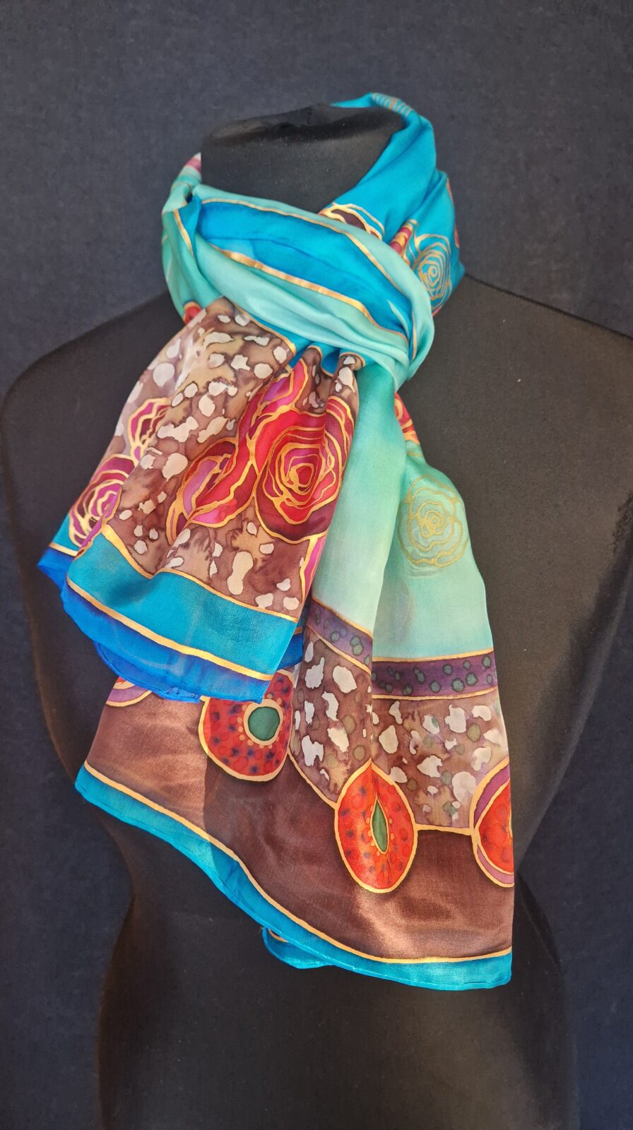 Zīda šalle No.S08 - Image 4